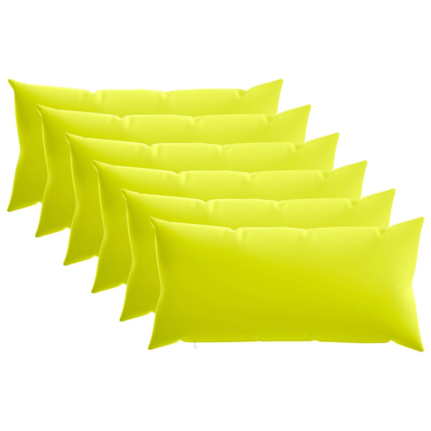 Kussensloop 6 pcs HEERLEN Helder groen 40 x 70 cm Polyester