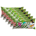 Kussensloop 6 pcs HEERLEN Zwart 40 x 70 cm Polyester