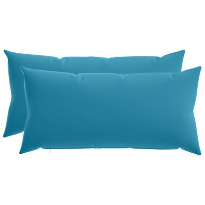 Kussensloop 2 pcs HEERLEN Lichtblauw 40 x 70 cm Polyester
