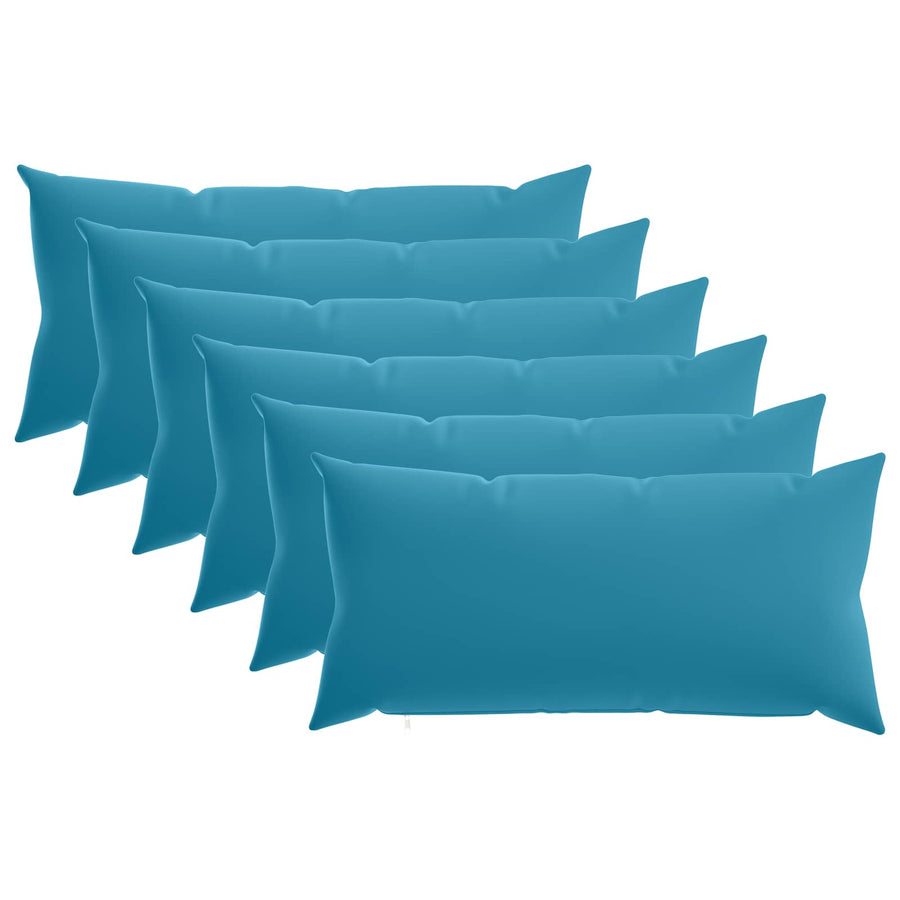 Kussensloop 6 pcs HEERLEN Lichtblauw 40 x 70 cm Polyester