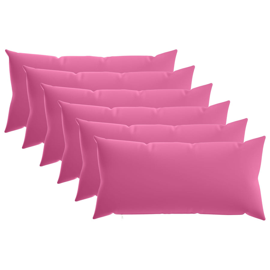 Kussensloop 6 pcs HEERLEN Roze 40 x 70 cm Polyester