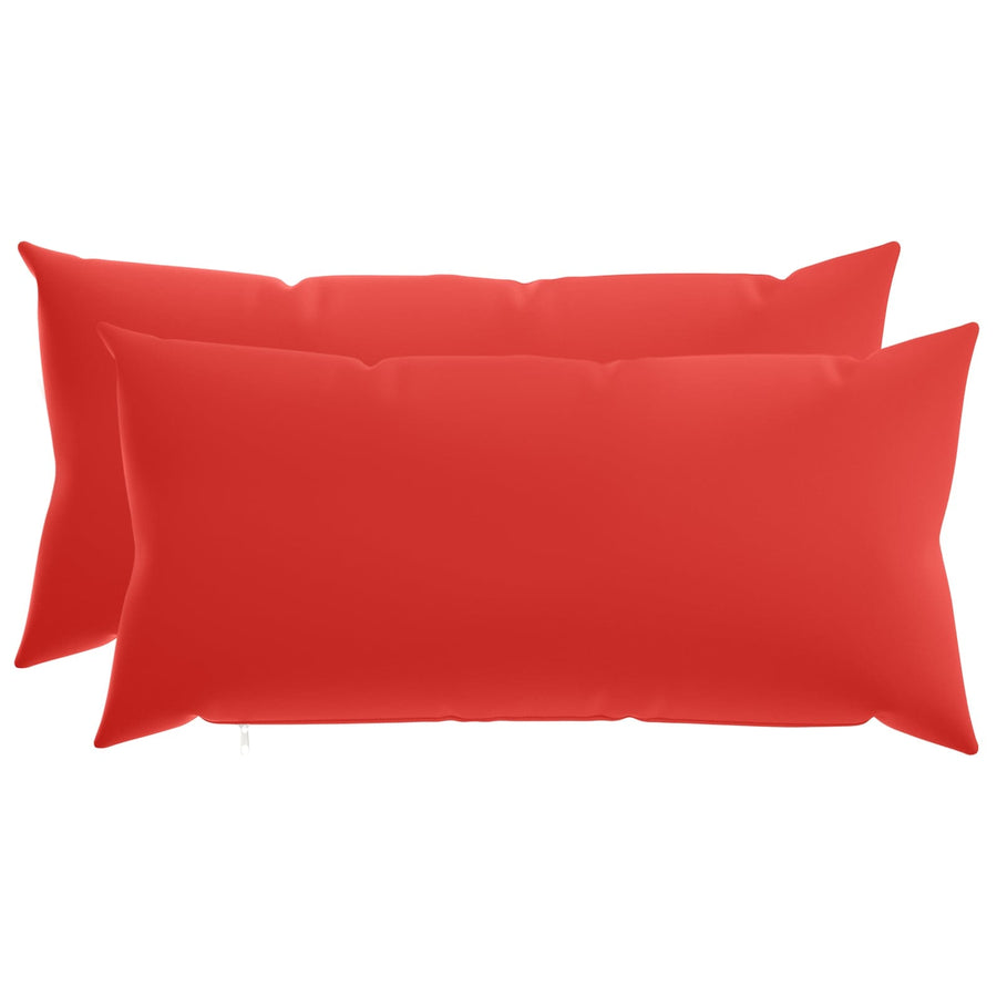 Kussensloop 2 pcs HEERLEN Rood 40 x 70 cm Polyester
