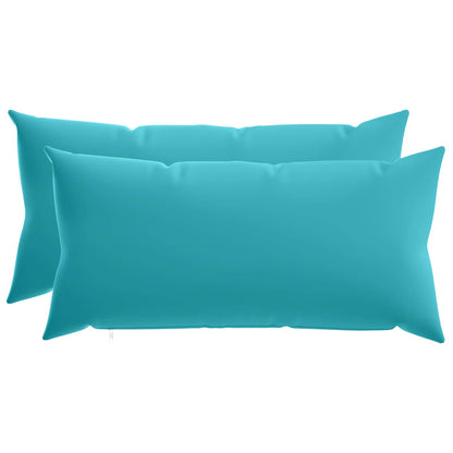 Kussensloop 2 pcs HEERLEN Turquoise 40 x 70 cm Polyester