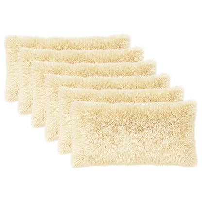 Kussensloop 6 pcs HEERLEN Crèmekleurig 40 x 70 cm PV Fleece
