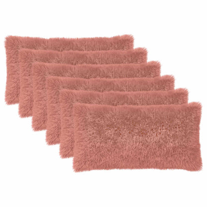 Kussensloop 6 pcs HEERLEN Roze 40 x 70 cm PV Fleece