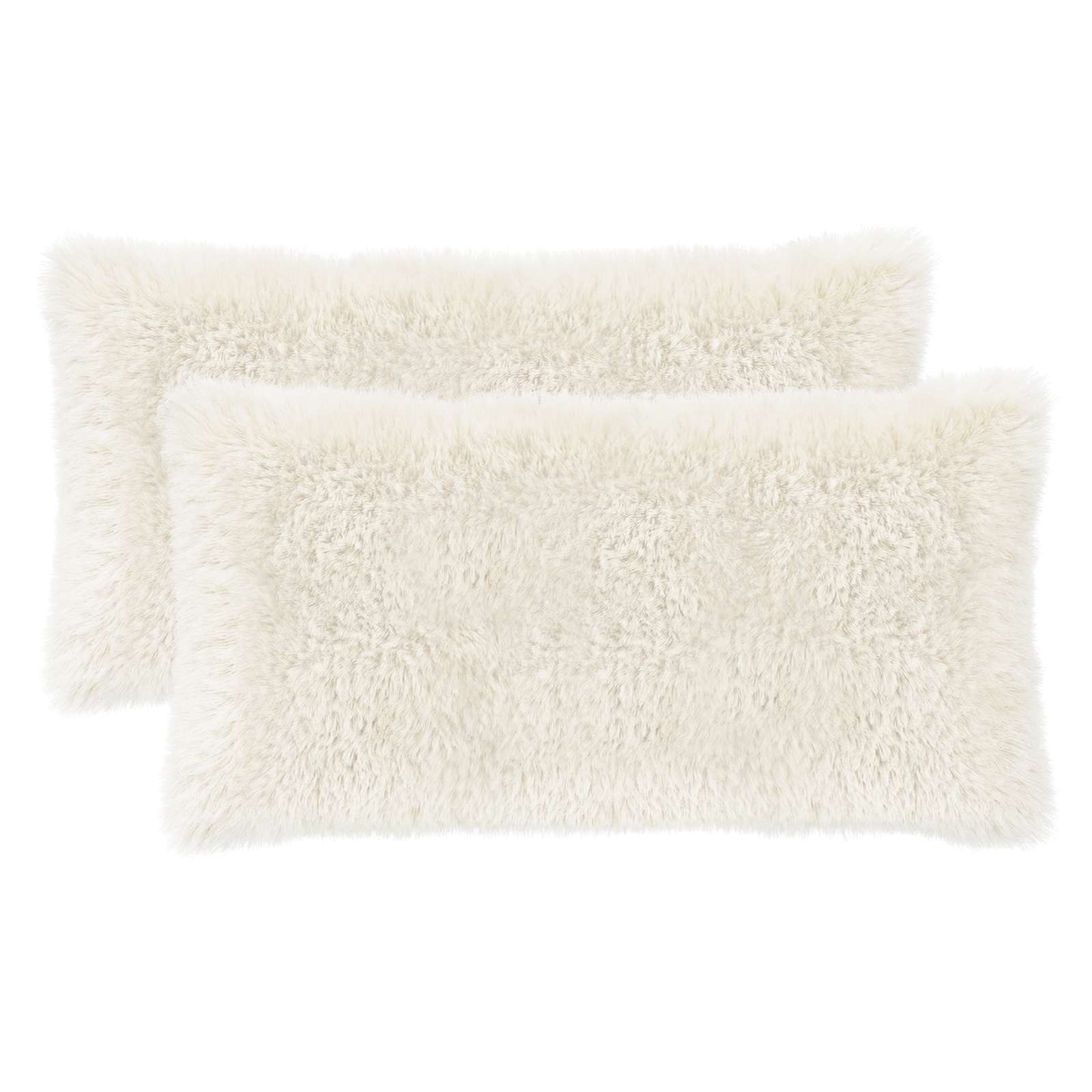 Kussensloop 2 pcs HEERLEN Wit 40 x 70 cm PV Fleece