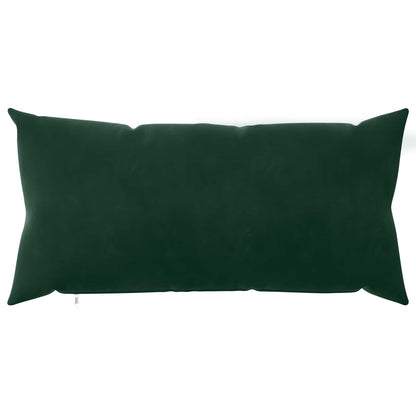 Kussensloop 2 pcs HEERLEN Donkergroen 40 x 80 cm Fluweel