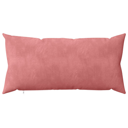 Kussensloop 6 pcs HEERLEN Roze 40 x 80 cm Fluweel
