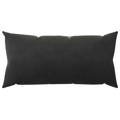 Kussensloop 12 pcs HEERLEN Zwart 40 x 80 cm Fluweel