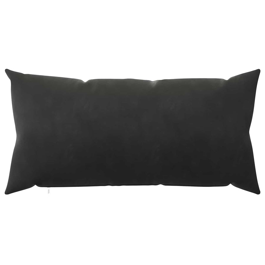 Kussensloop 12 pcs HEERLEN Zwart 40 x 80 cm Fluweel