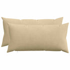 Kussensloop 2 st HEERLEN Grijs groen 40 x 80 cm corduroy