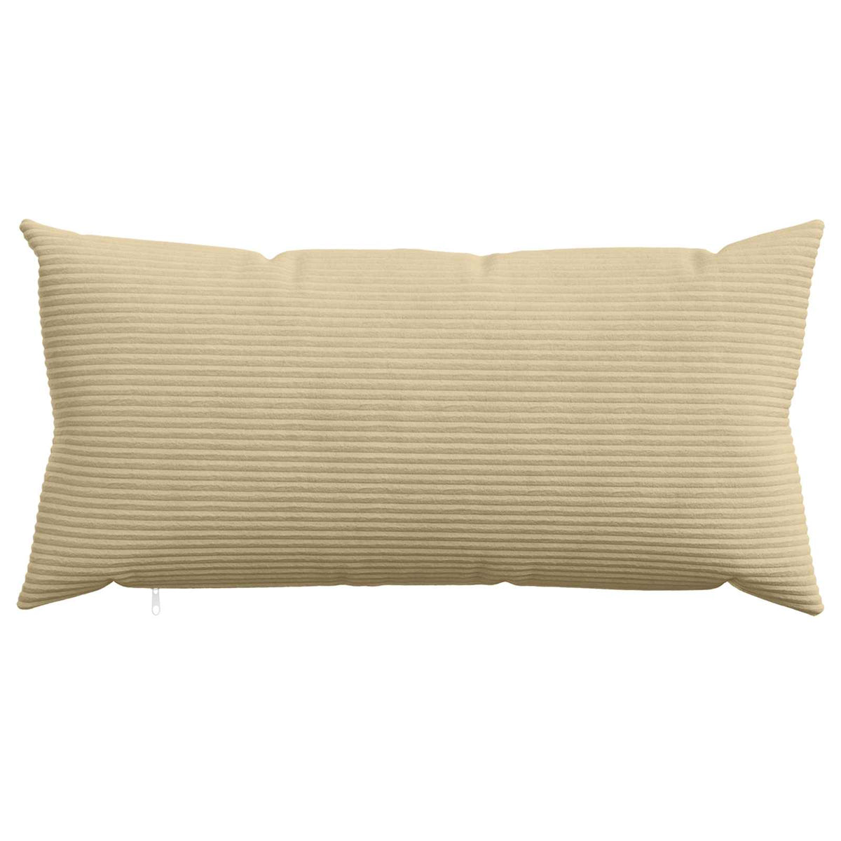 Kussensloop 2 st HEERLEN Grijs groen 40 x 80 cm corduroy