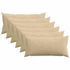 Kussensloop 6 st HEERLEN Grijs groen 40 x 80 cm corduroy