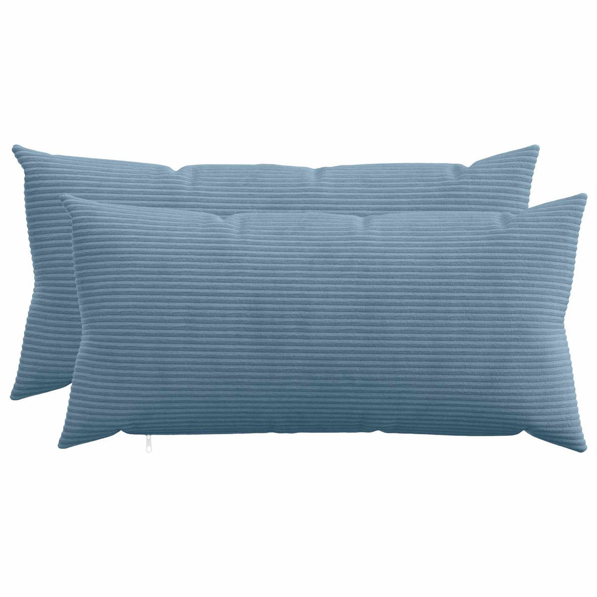 Kussensloop 2 pcs HEERLEN Blauw 40 x 80 cm corduroy