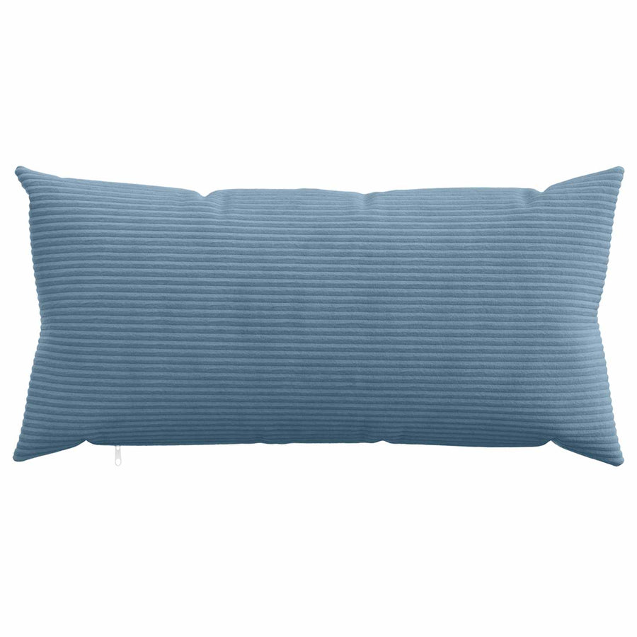 Kussensloop 12 pcs HEERLEN Blauw 40 x 80 cm corduroy