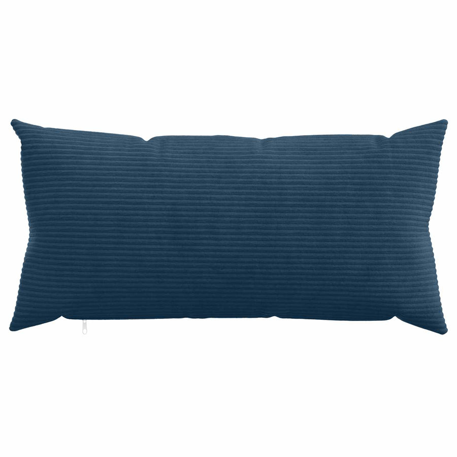 Kussensloop 2 pcs HEERLEN Marineblauw 40 x 80 cm corduroy