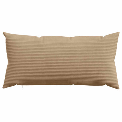 Kussensloop 2 pcs HEERLEN Bruin 40 x 80 cm corduroy