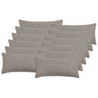 Kussensloop 12 pcs HEERLEN Lichtgrijs 40 x 80 cm Bouclé
