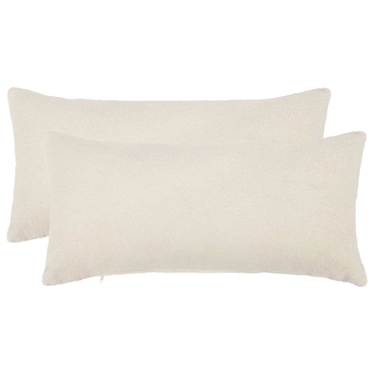 Kussensloop 2 pcs HEERLEN Crèmekleurig 40 x 80 cm Bouclé