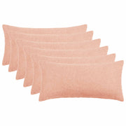 Kussensloop 40x80 cm roze bouclé (6 stuks)