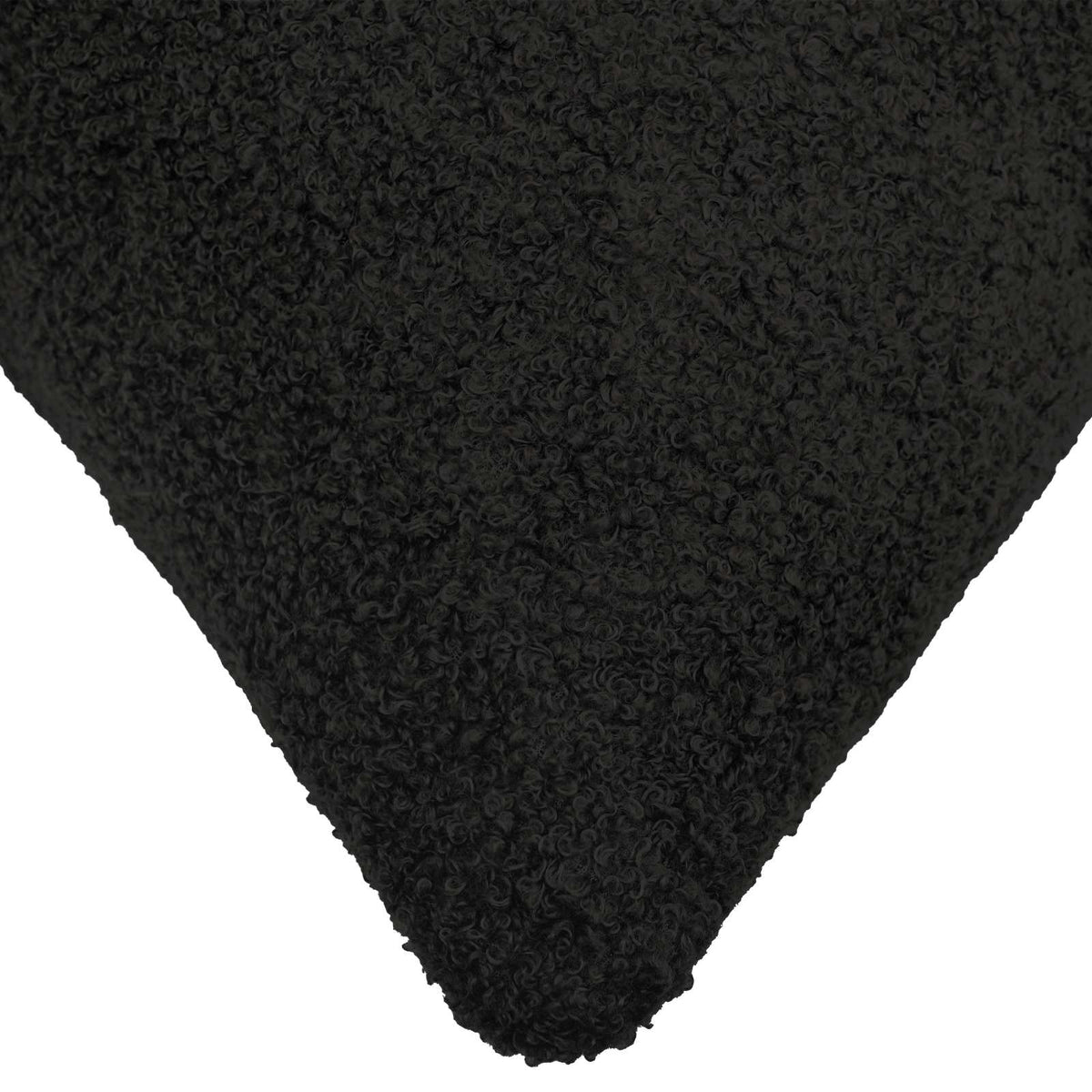 Kussensloop 12 pcs HEERLEN Zwart 40 x 80 cm Bouclé