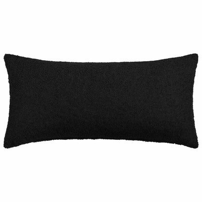 Kussensloop 12 pcs HEERLEN Zwart 40 x 80 cm Bouclé