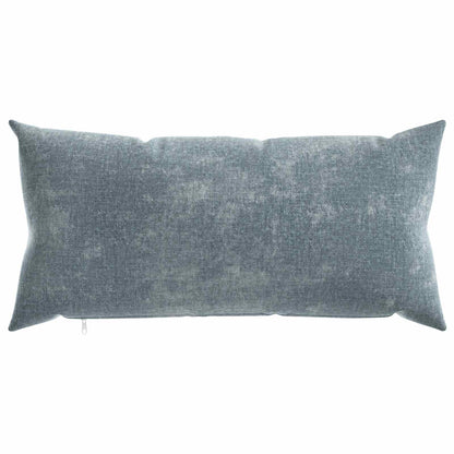 Kussensloop 6 st HEERLEN Lichtblauw 40 x 80 cm Chenille Stof