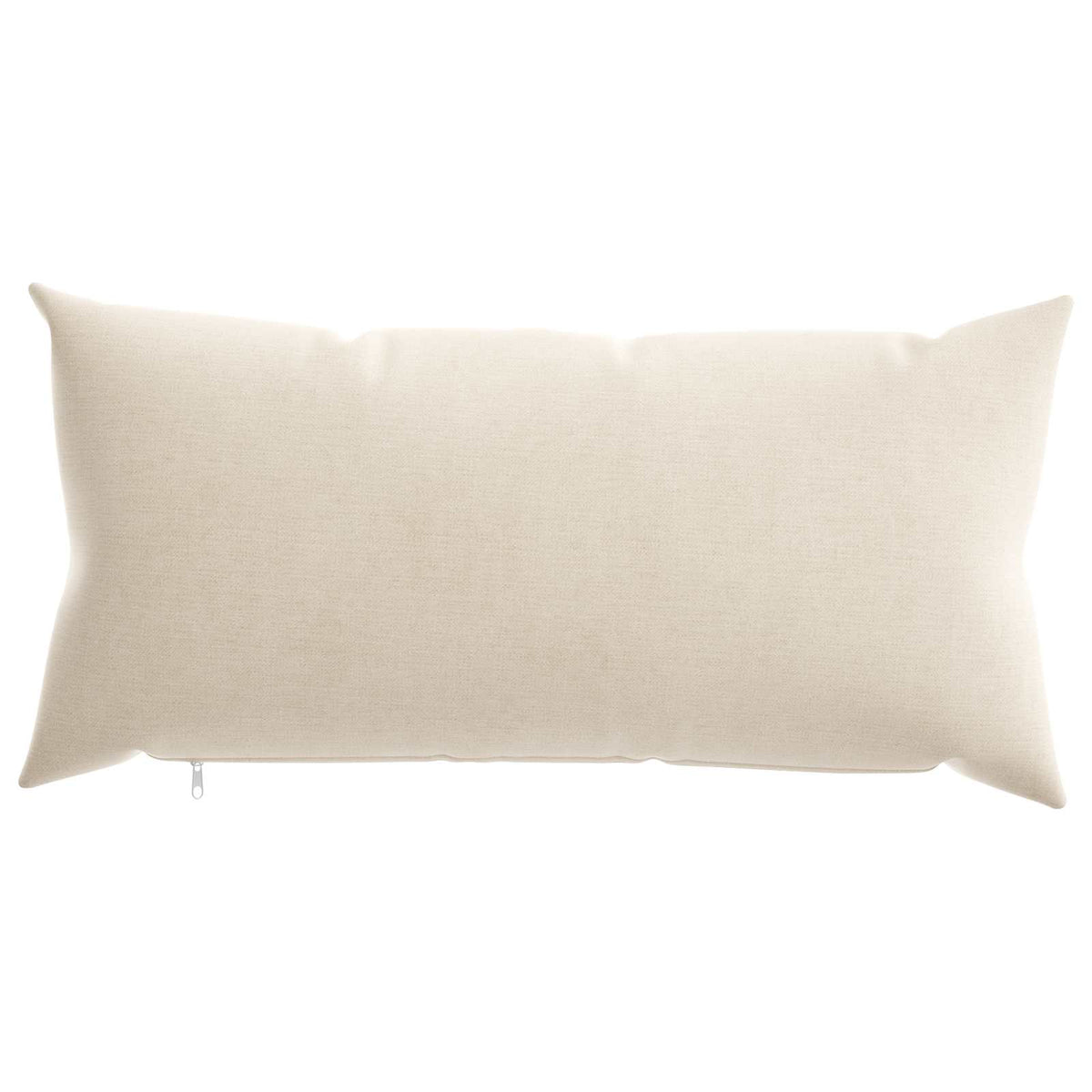 Kussensloop 6 st HEERLEN Crèmekleurig 40 x 80 cm Chenille Stof