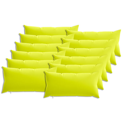 Kussensloop 12 pcs HEERLEN Helder groen 40 x 80 cm Polyester