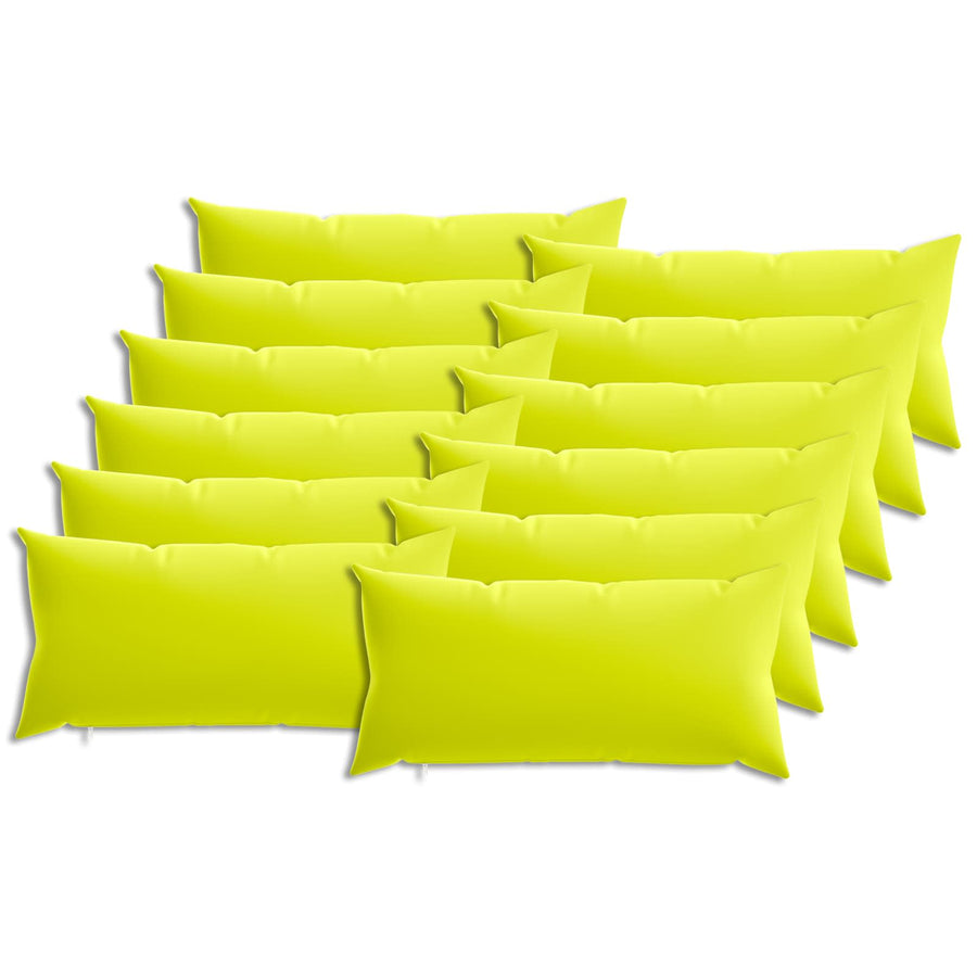 Kussensloop 12 pcs HEERLEN Helder groen 40 x 80 cm Polyester