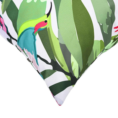 Kussensloop 2 pcs HEERLEN Zwart 40 x 80 cm Polyester