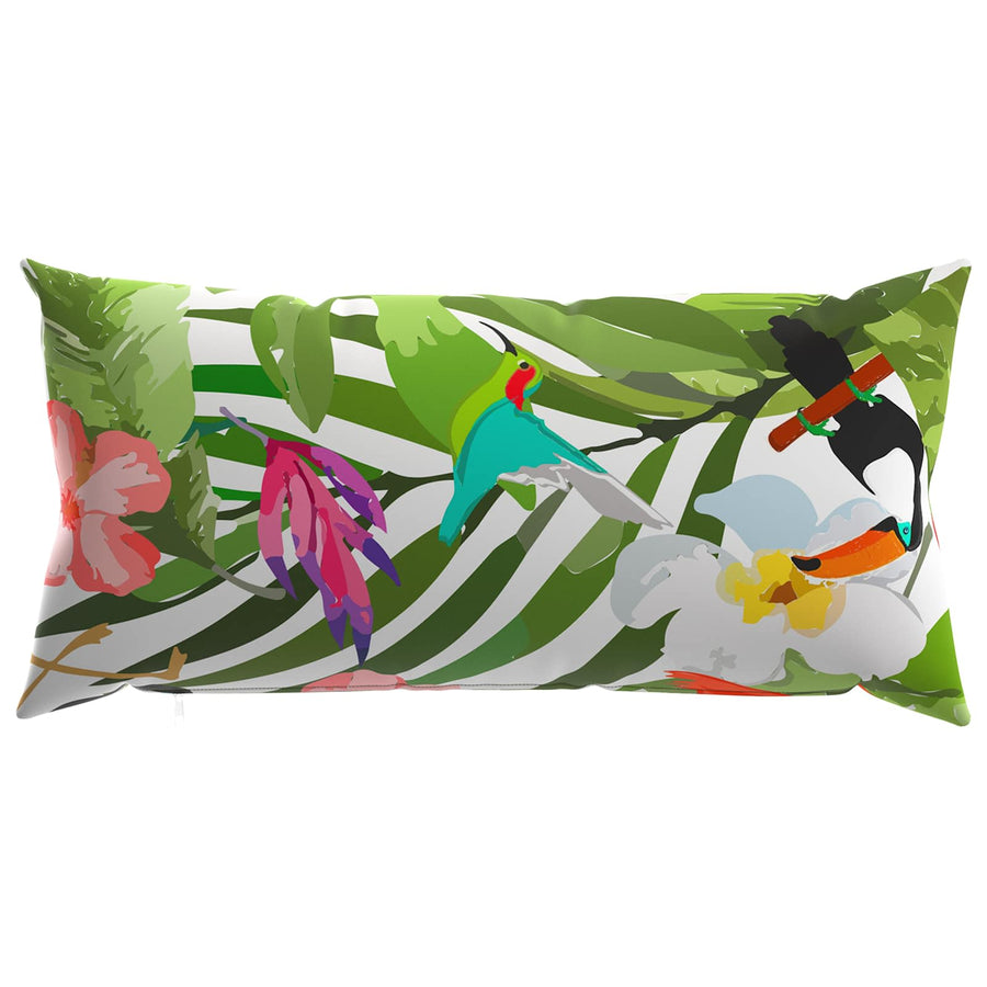 Kussensloop 6 pcs HEERLEN Zwart 40 x 80 cm Polyester
