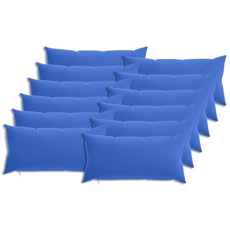 Kussensloop 12 st HEERLEN Koninklijk Blauw 40 x 80 cm Polyester