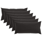 Kussensloop 40x80 cm meerkleurig polyester (6 stuks)