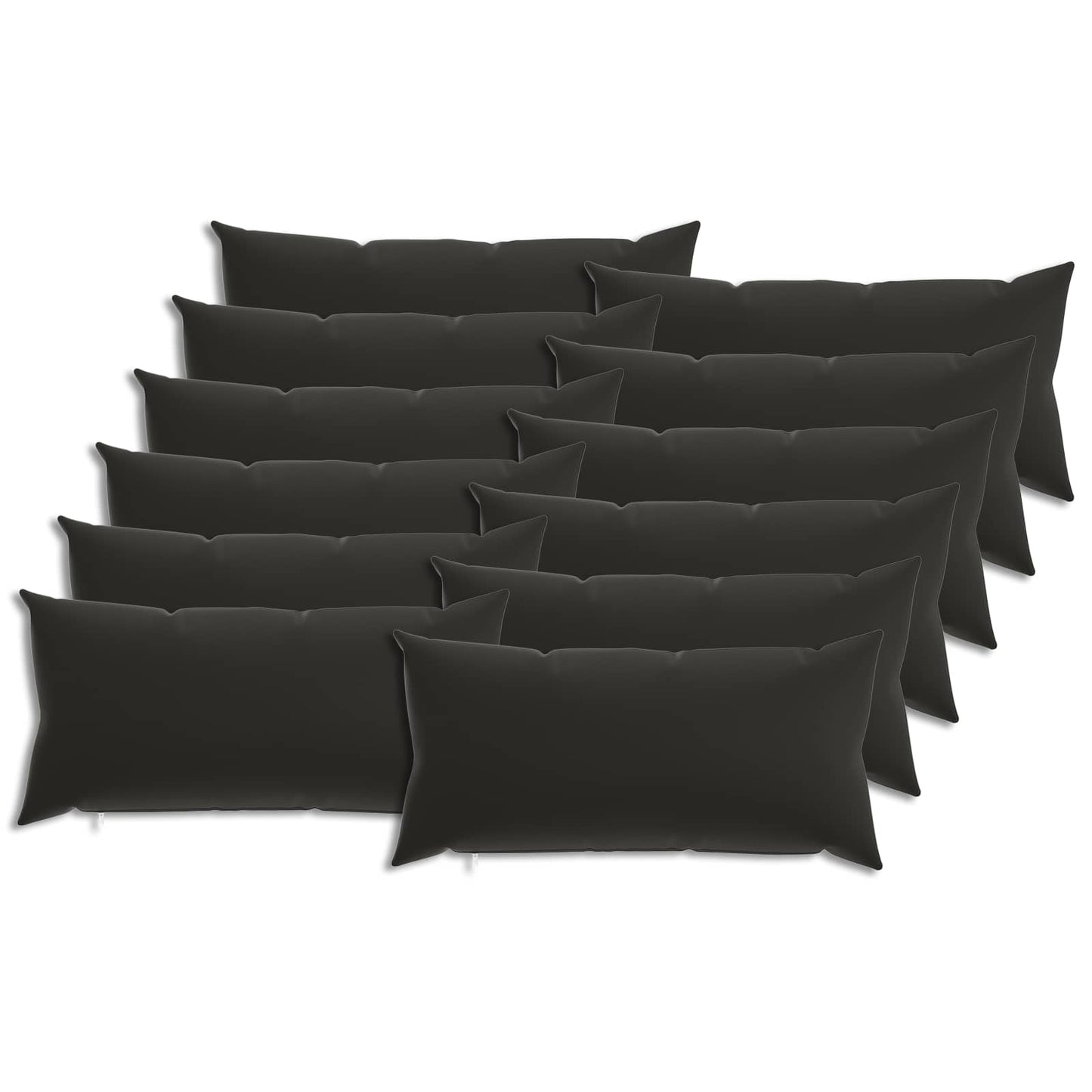 Kussensloop 12 pcs HEERLEN Meerkleurig 40 x 80 cm Polyester