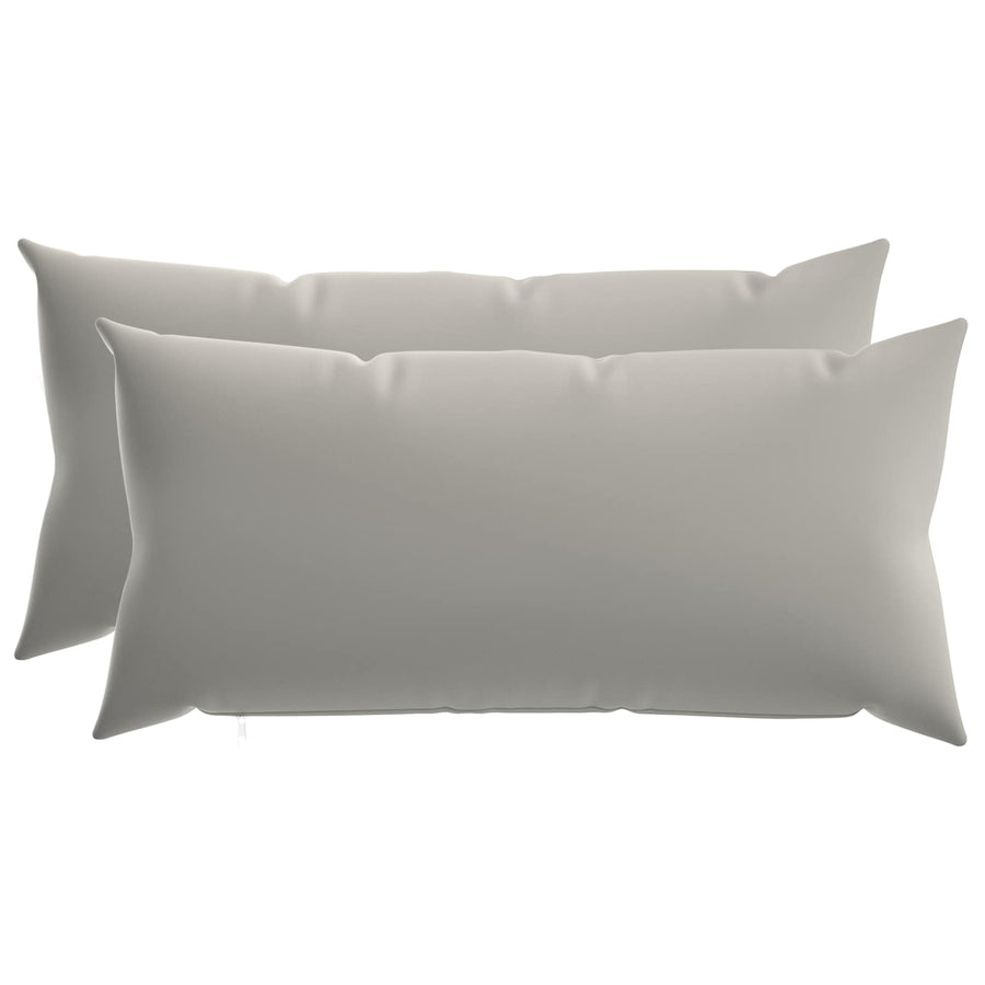 Kussensloop 2 pcs HEERLEN Grijs 40 x 80 cm Polyester