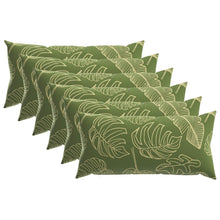 Kussensloop 6 pcs HEERLEN Bladontwerp 40 x 80 cm Polyester