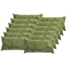Kussensloop 12 pcs HEERLEN Bladontwerp 40 x 80 cm Polyester