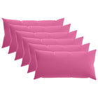 Kussensloop 6 pcs HEERLEN Roze 40 x 80 cm Polyester