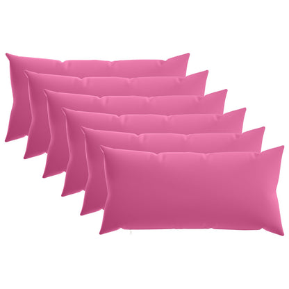 Kussensloop 6 pcs HEERLEN Roze 40 x 80 cm Polyester