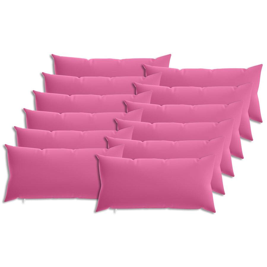 Kussensloop 12 pcs HEERLEN Roze 40 x 80 cm Polyester