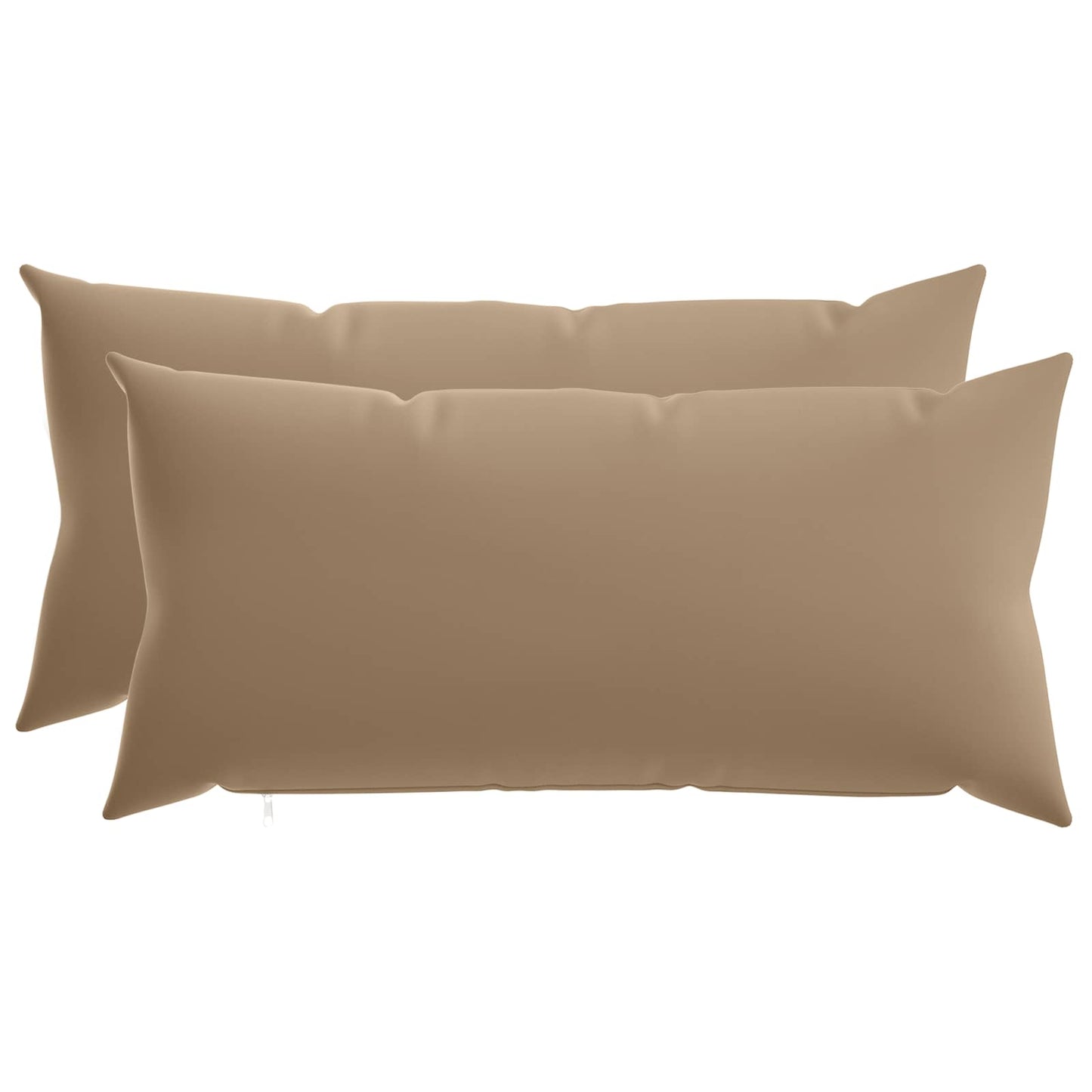Kussensloop 2 st HEERLEN Taupe 40 x 80 cm Polyester
