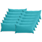 Kussensloop 12 pcs HEERLEN Turquoise 40 x 80 cm Polyester