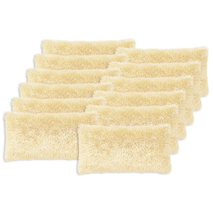 Kussensloop 12 pcs HEERLEN Crèmekleurig 40 x 80 cm PV Fleece