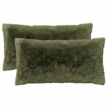 Kussensloop 2 pcs HEERLEN Groen 40 x 80 cm PV Fleece