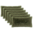Kussensloop 6 pcs HEERLEN Groen 40 x 80 cm PV Fleece