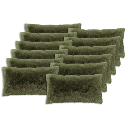 Kussensloop 12 pcs HEERLEN Groen 40 x 80 cm PV Fleece