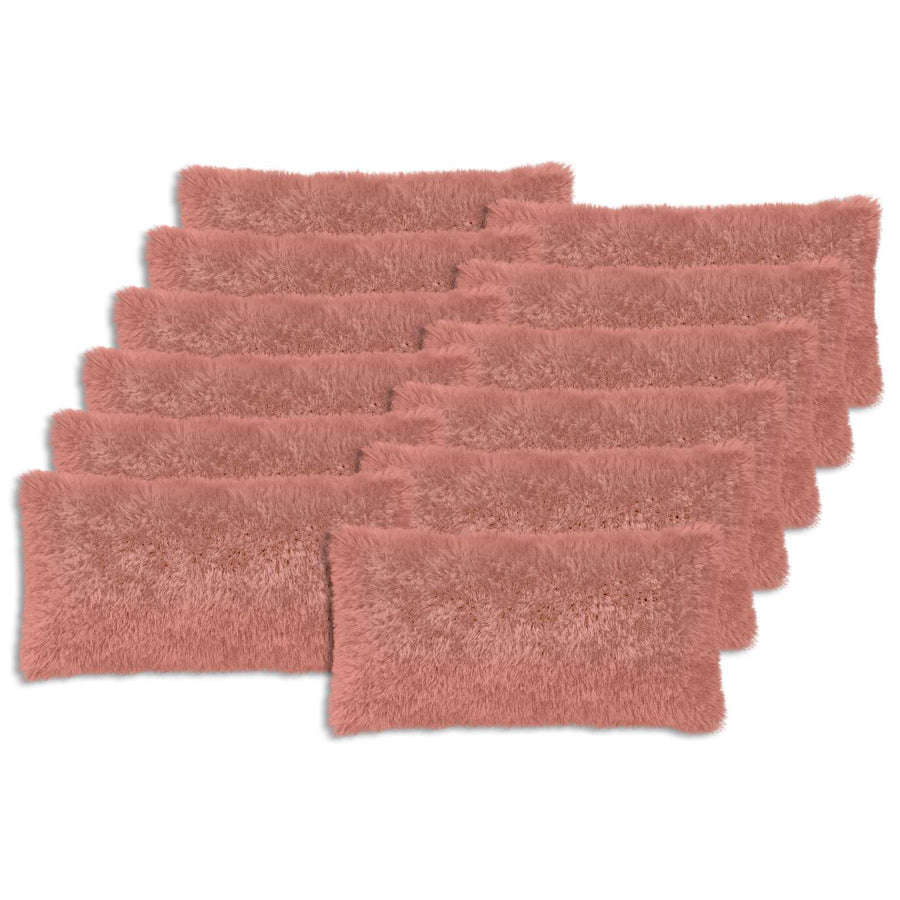 Kussensloop 12 pcs HEERLEN Roze 40 x 80 cm PV Fleece