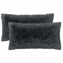 Kussensloop 2 pcs HEERLEN Antracietkleurig 40 x 80 cm PV Fleece