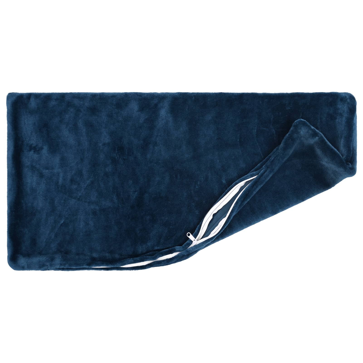 Kussensloop 12 st HEERLEN Marineblauw 40 x 80 cm Flanel